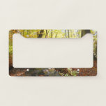 Pump House Trail in Autumn License Plate Frame