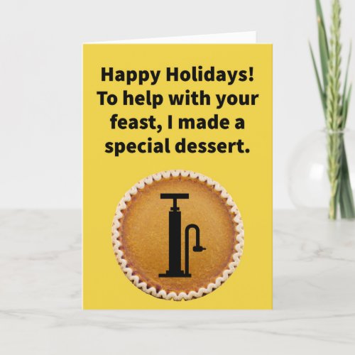 Pump In Pie _ Holidays Card