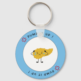 Pump It Up – Diabetes Keychain