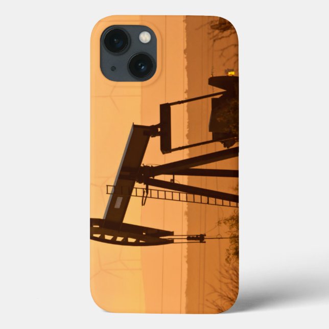 Pump Jack Pumping Oil In West Texas, USA Case-Mate iPhone Case (Back)