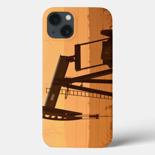 Pump Jack Pumping Oil In West Texas USA iPhone 13 Case