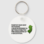 Pump my own gas? No Thanks. Keychain