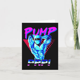 Pump Papi Powerlifting Bodybuilding Fitness Traini Card