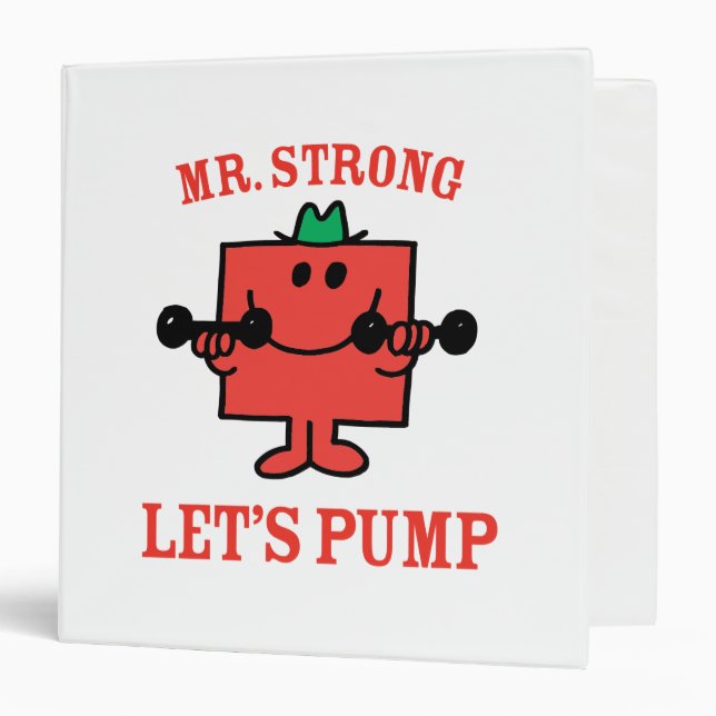 Pumping Iron With Mr. Strong Binder (Front/Inside)