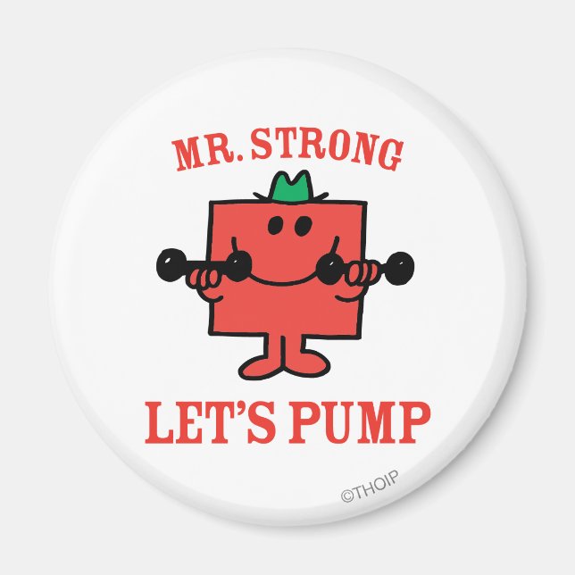 Pumping Iron With Mr. Strong Magnet (Front)