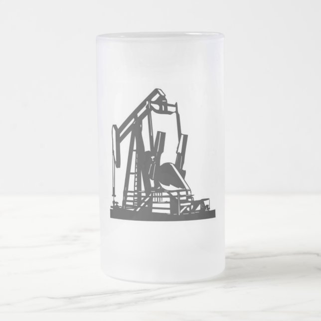 Pumpjack Beer Mug (Center)