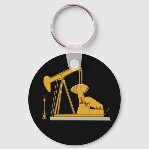 pumpjack keychain