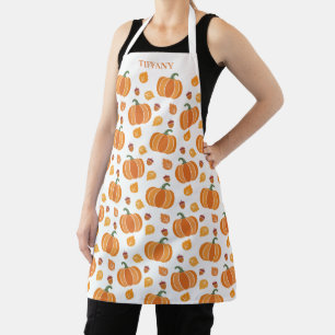 Pumpkin, Acorn, and Leaf Apron