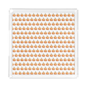 Pumpkin Acrylic Tray