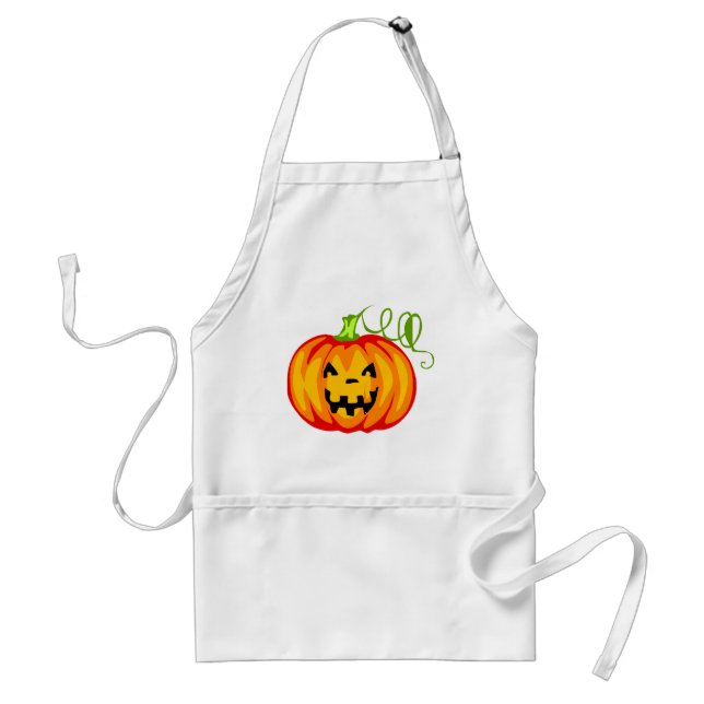 Pumpkin Adult Apron (Front)