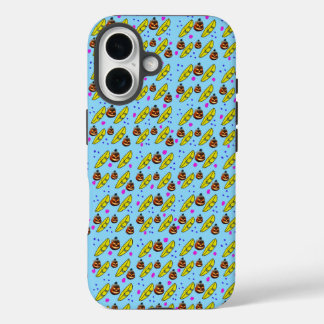 Pumpkin and Banna iPhone 16 Case