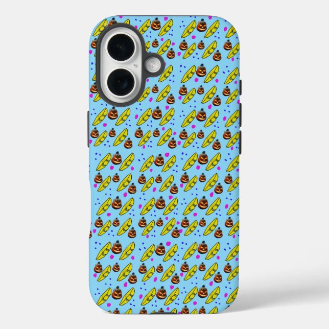 Pumpkin and Banna Case-Mate iPhone Case (Back)