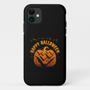 PUMPKIN AND BATS HALLOWEEN COSTUME iPhone 11 CASE