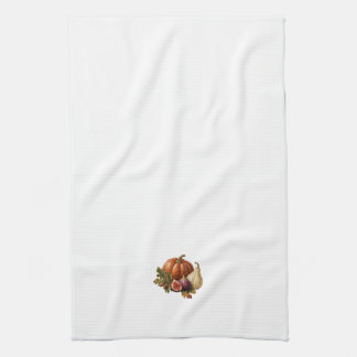 Pumpkin and Fig Autumn Harvest Kitchen Towel