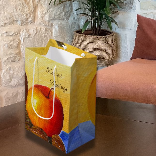 Pumpkin and Nuts Medium Gift Bag (Creator Uploaded)