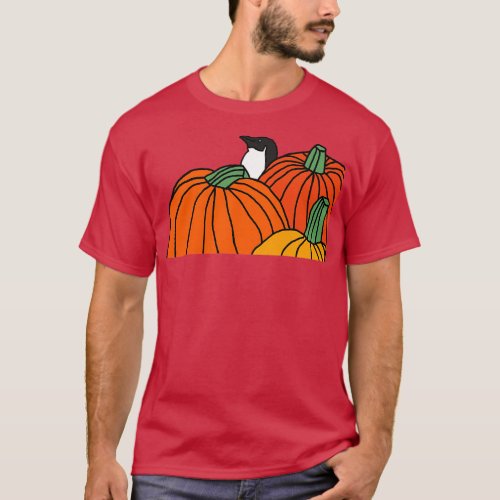 Pumpkin and Penguin T_Shirt