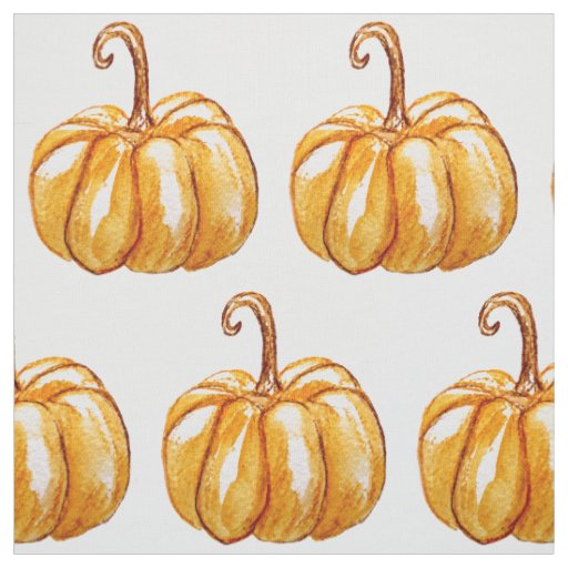 Pumpkin Art, Fall Fabric
