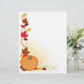Pumpkin Autumn Border (Standing Front)