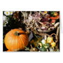 Pumpkin Autumn card