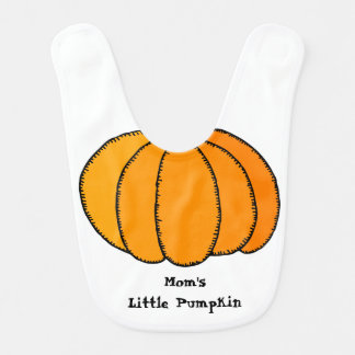 Pumpkin Baby Bib