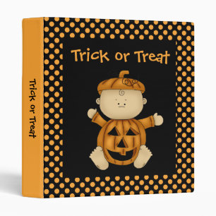 Pumpkin Baby Halloween Binder