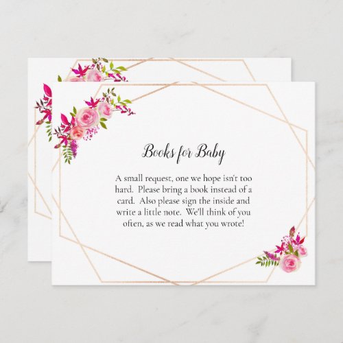 Pumpkin Baby Shower Books For Baby Floral Invitation