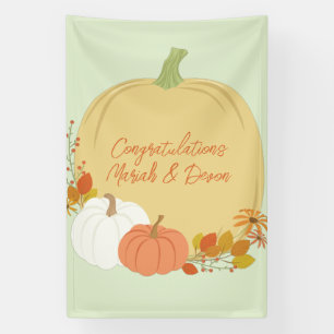 Pumpkin Baby Shower Fall Banner
