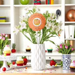 Pumpkin Baby Shower Fall Orange  Balloon