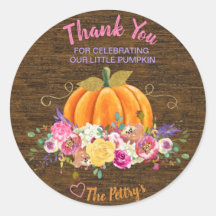 Pumpkin, Baby Shower, Favor, Tag, Little pumpkin