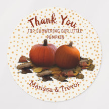 Pumpkin, Baby Shower, Favor Tag, Little pumpkin