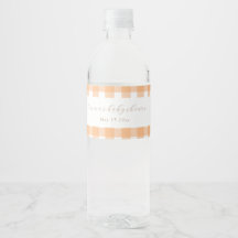 Pumpkin Baby Shower Food & Drink Labels