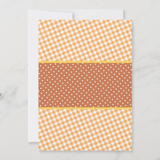 Pumpkin Baby Shower Game - Who Knows Mommy Best (Back)