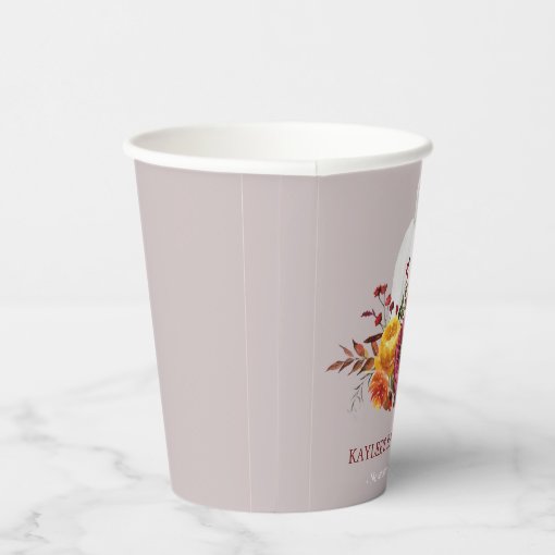 Pumpkin Baby Shower party cups | Zazzle