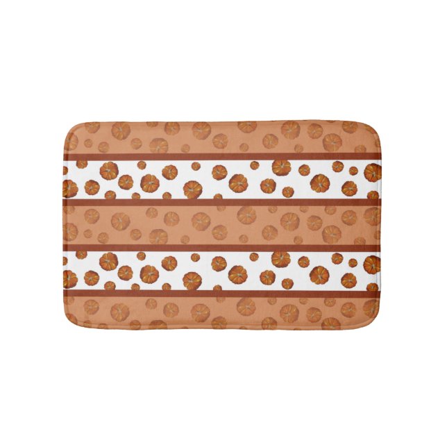 Pumpkin Bath Mats (Front)
