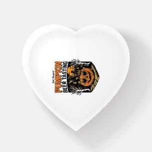Pumpkin Beer Tasting Vintage Halloween Event Shirt Paperweight