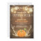 Pumpkin Birthday invitation patch Autumn fall
