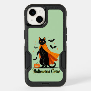 Pumpkin Black Cat Hallowen Otterbox Case
