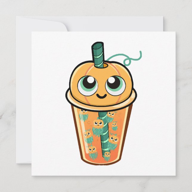 Pumpkin Boba Jellyfish (Front)