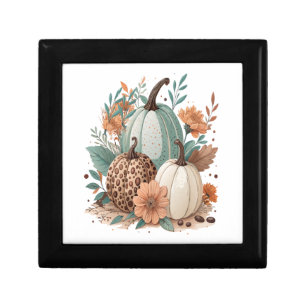 Pumpkin Boho Floral Gift Box