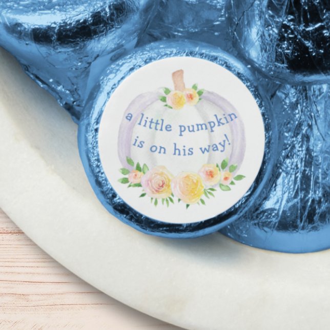 Pumpkin Boy's Baby Shower Hershey®'s Kisses® (Creator Uploaded)