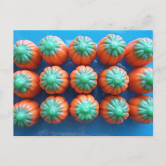 Pumpkin Candy Corn Gifts Postcard