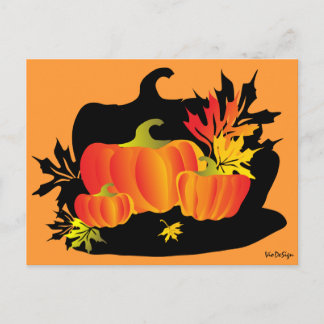 pumpkin card