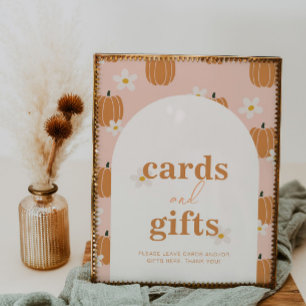 Pumpkin Cards & Gifts Sign