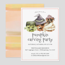Pumpkin Carving | Halloween Party Invitation
