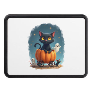 Pumpkin Cat Express Hitch Cover