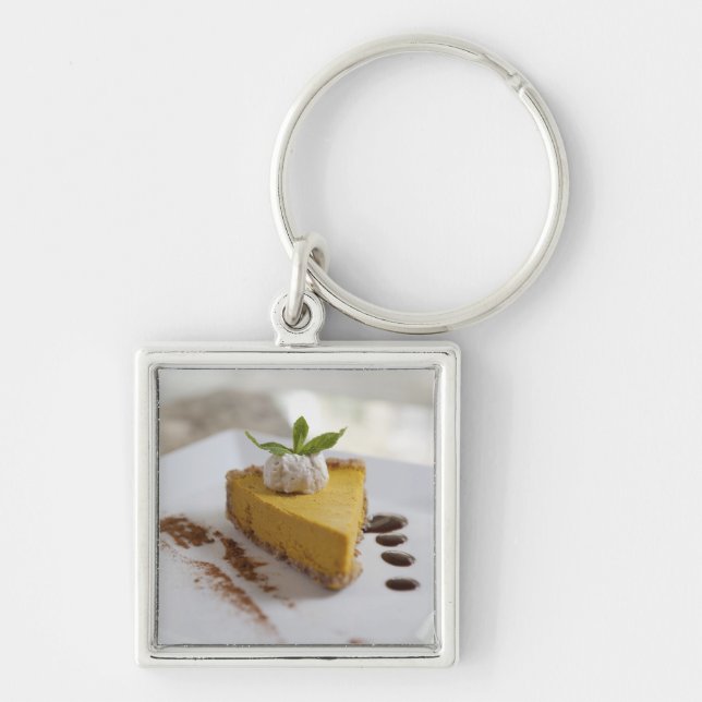 Pumpkin Cheesecake Keychain (Front)