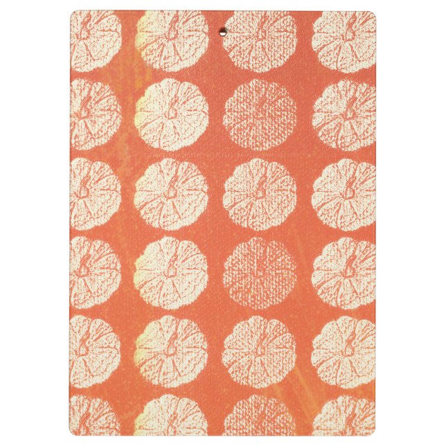 Pumpkin  clipboard (Back)