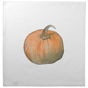 Pumpkin Cloth Napkin