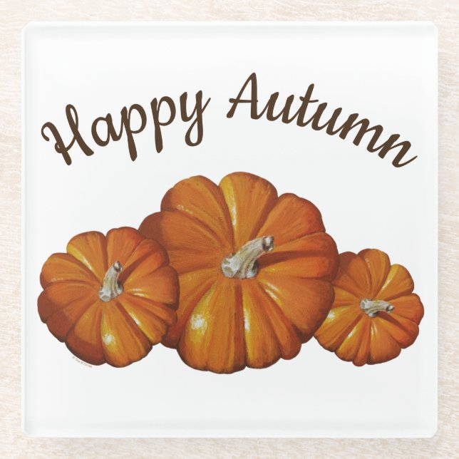 Pumpkin Coaster (Front)