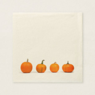 Pumpkin Cocktail Napkin